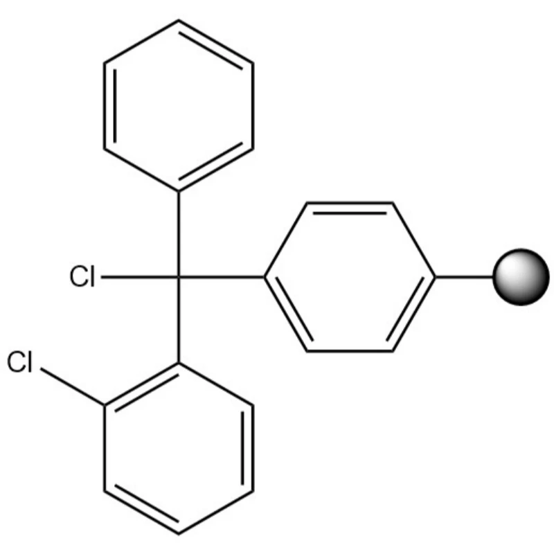 2-klór-tritil-klorid gyanta CAS 934816-82-7