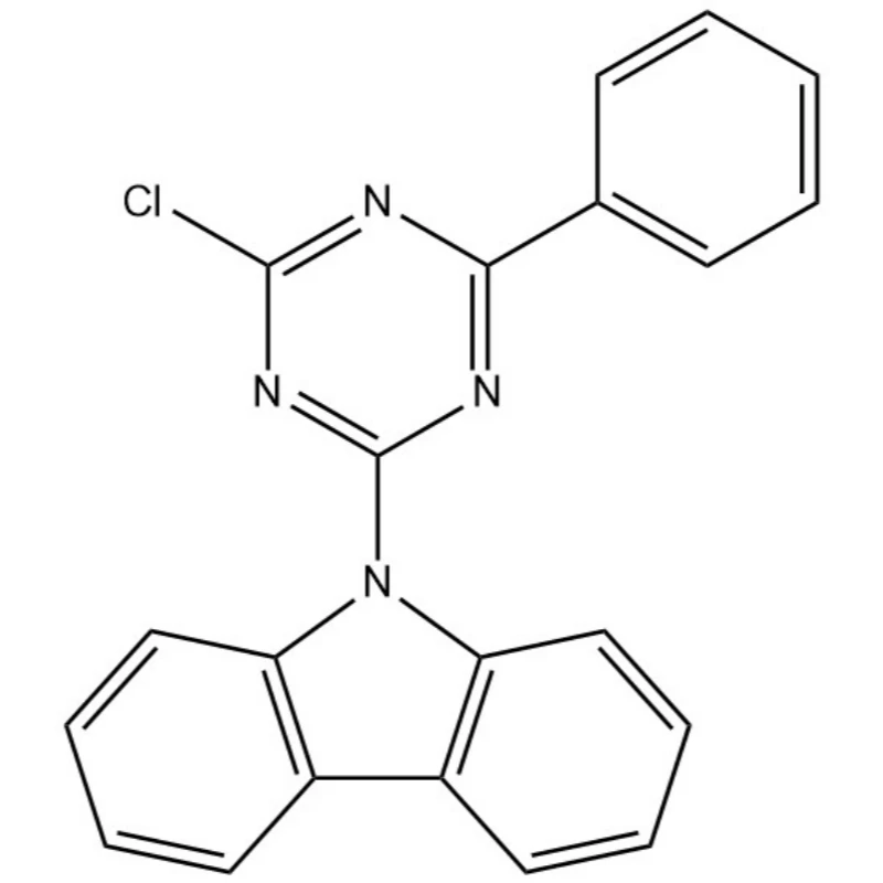 9-(4-klór-6-fenil-1,3,5-triazin-2-il)-9h-karbazol CAS 1268244-56-9