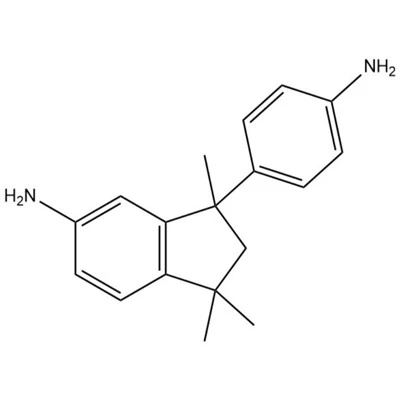 3-(4-amino-fenil)-1,1,3-trimetil-5-indanamin